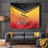 Papua New Guinea Rugby The Kumuls Tapestry Motuan Inspired Pattern LT7 Multicolor - Polynesian Pride