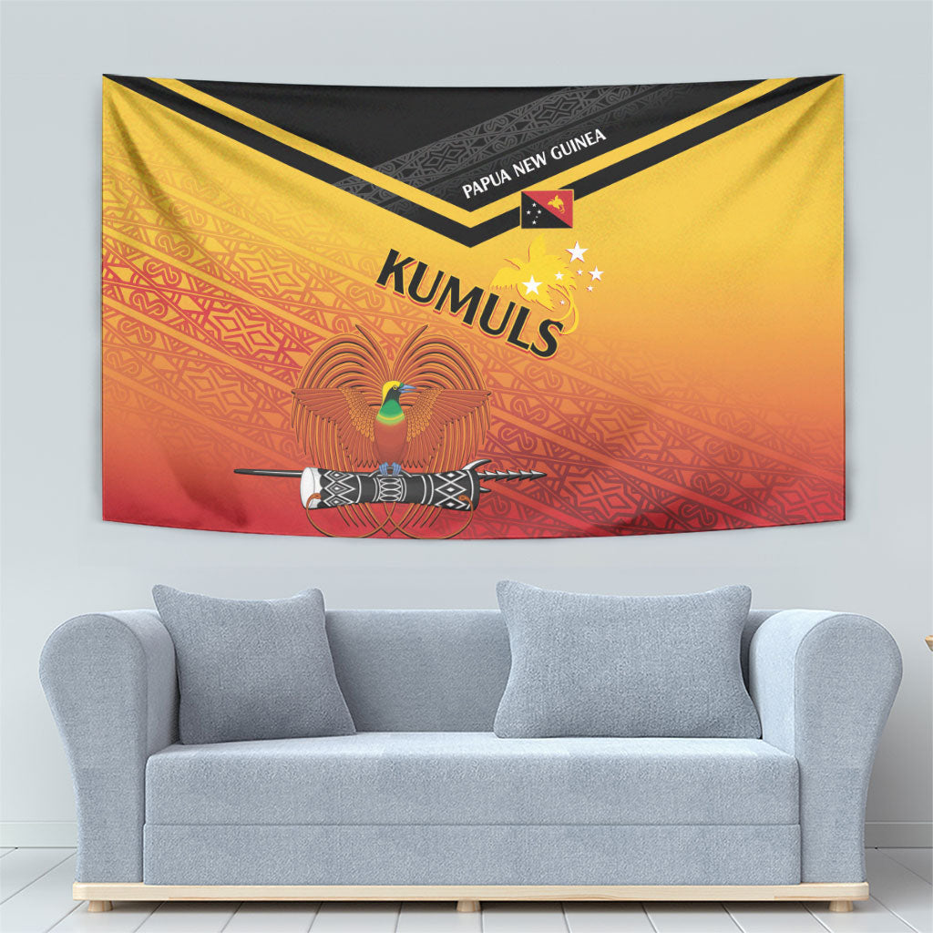 Papua New Guinea Rugby The Kumuls Tapestry Motuan Inspired Pattern LT7 - Polynesian Pride