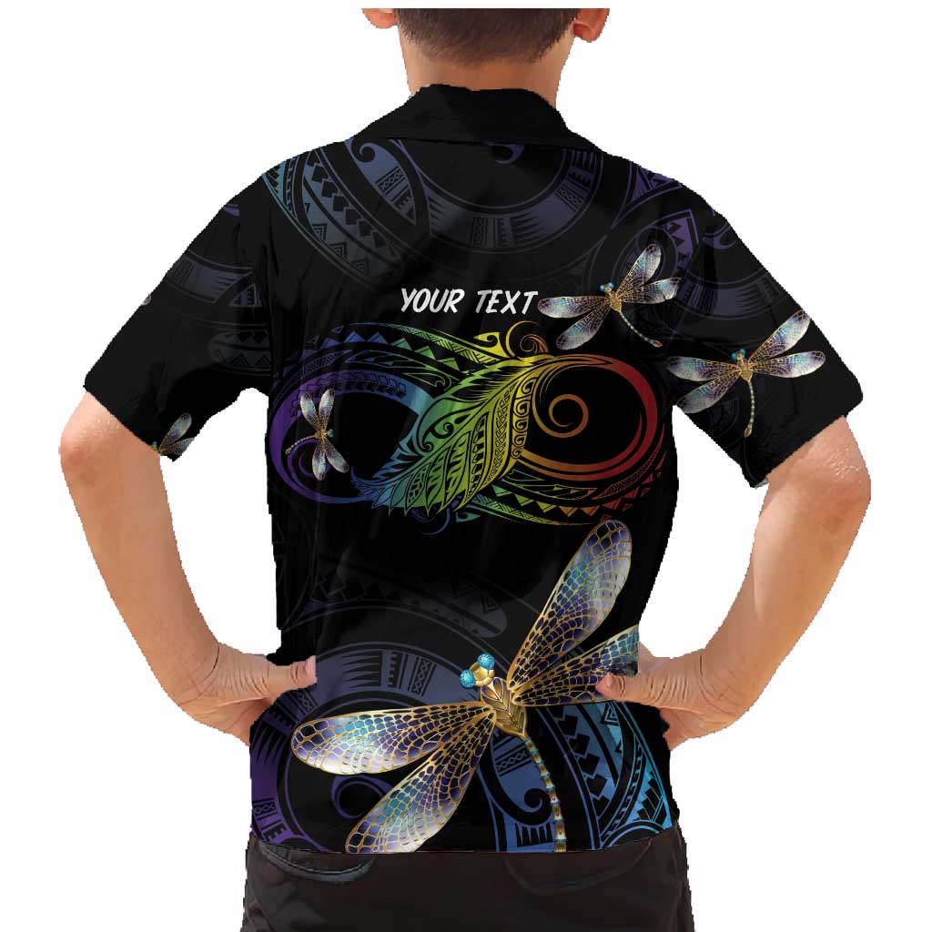 Personalised Polynesian Memorial Family Matching Mermaid Dress and Hawaiian Shirt Your Wings Were Ready But My Heart Was Not LT7 - Polynesian Pride