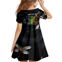 Personalised Polynesian Memorial Family Matching Off The Shoulder Long Sleeve Dress and Hawaiian Shirt Your Wings Were Ready But My Heart Was Not LT7 - Polynesian Pride