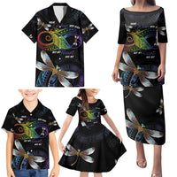 Personalised Polynesian Memorial Family Matching Puletasi and Hawaiian Shirt Your Wings Were Ready But My Heart Was Not LT7 - Polynesian Pride