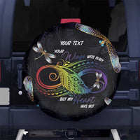 Personalised Polynesian Memorial Spare Tire Cover Your Wings Were Ready But My Heart Was Not