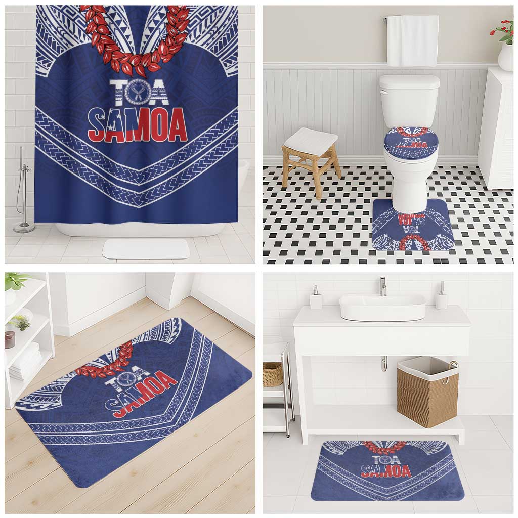 Toa Samoa Rugby Bathroom Set Ulafala Mix Nifo'oti - Polynesian Pride