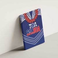 Toa Samoa Rugby Canvas Wall Art Ulafala Mix Nifo'oti - Polynesian Pride
