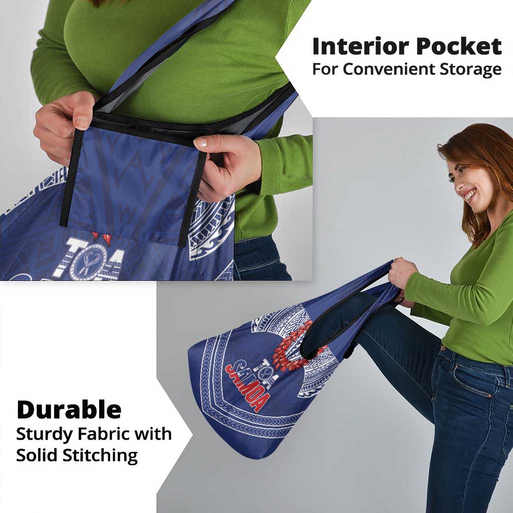 Toa Samoa Rugby Grocery Bag Ulafala Mix Nifo'oti - Polynesian Pride