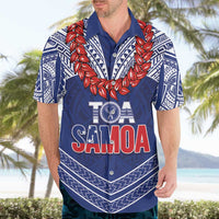 Toa Samoa Rugby Custom Hawaiian Shirt Ulafala Mix Nifo'oti - Polynesian Pride