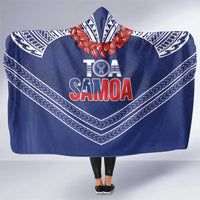 Toa Samoa Rugby Hooded Blanket Ulafala Mix Nifo'oti - Polynesian Pride