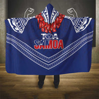 Toa Samoa Rugby Hooded Blanket Ulafala Mix Nifo'oti - Polynesian Pride