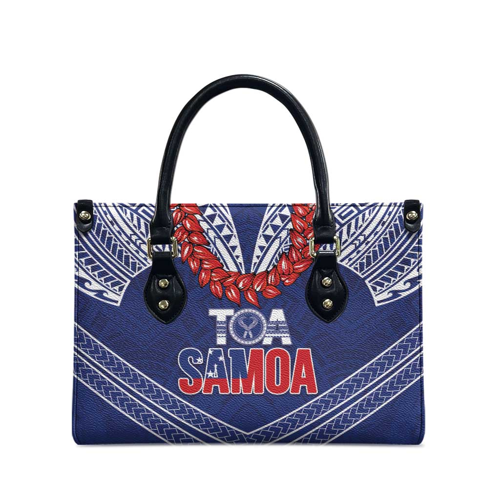 Toa Samoa Rugby Leather Bag Ulafala Mix Nifo'oti - Polynesian Pride