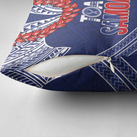 Toa Samoa Rugby Pillow Cover Ulafala Mix Nifo'oti - Polynesian Pride