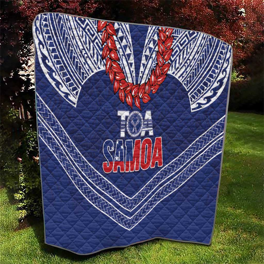Toa Samoa Rugby Quilt Ulafala Mix Nifo'oti - Polynesian Pride