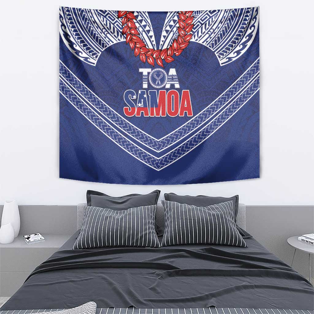 Toa Samoa Rugby Tapestry Ulafala Mix Nifo'oti - Polynesian Pride