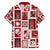 Hawaii Christmas Retro Patchwork Hawaiian Shirt Red LT7 - Polynesian Pride