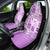 Hawaii Christmas Retro Patchwork Car Seat Cover Violet LT7 - Polynesian Pride