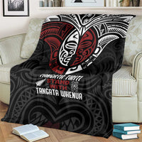 Maori Hongi Toitu Te Tiriti Blanket Tangata Tiriti Stand With Tangata Whenua