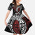 Maori Hongi Toitu Te Tiriti Family Matching Tank Maxi Dress and Hawaiian Shirt Tangata Tiriti Stand With Tangata Whenua