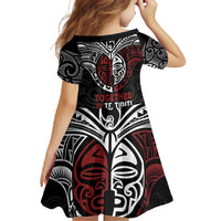 Maori Hongi Toitu Te Tiriti Family Matching Tank Maxi Dress and Hawaiian Shirt Tangata Tiriti Stand With Tangata Whenua