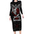 Maori Hongi Toitu Te Tiriti Long Sleeve Bodycon Dress Tangata Tiriti Stand With Tangata Whenua