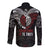 Maori Hongi Toitu Te Tiriti Long Sleeve Button Shirt Tangata Tiriti Stand With Tangata Whenua