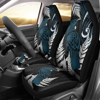 New Zealand Tui Bird Car Seat Cover Maori Kowhaiwhai