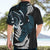 New Zealand Tui Bird Hawaiian Shirt Maori Kowhaiwhai