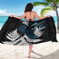 New Zealand Tui Bird Sarong Maori Kowhaiwhai