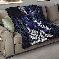 New Zealand Maori Matariki Quilt Tui Bird Galaxy