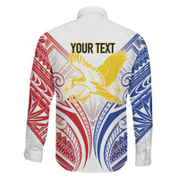 Philippines Tribal Sun Personalized Family Matching Long Sleeve Bodycon Dress and Hawaiian Shirt Hunting Eagle