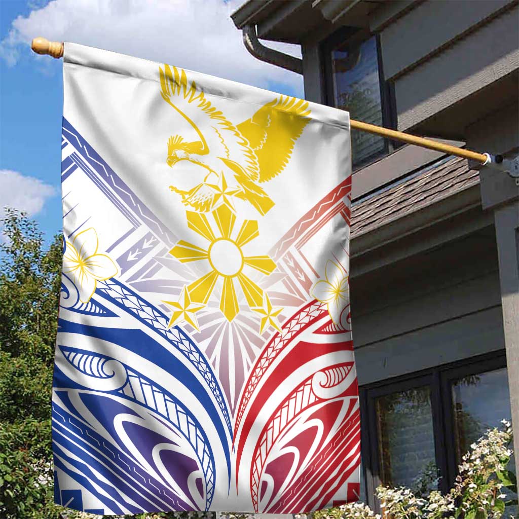 Philippines Tribal Sun Garden Flag Hunting Eagle