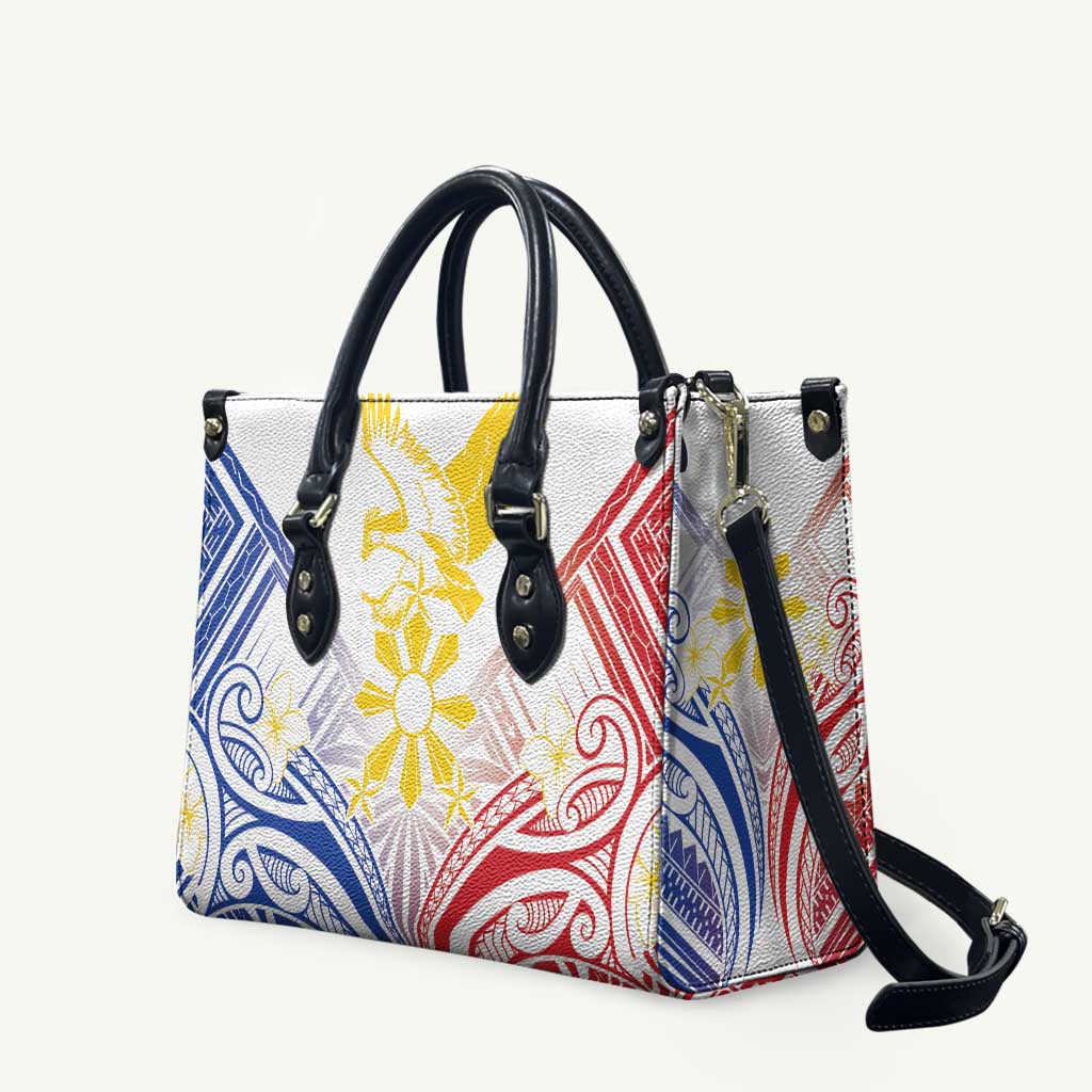 Philippines Tribal Sun Leather Bag Hunting Eagle