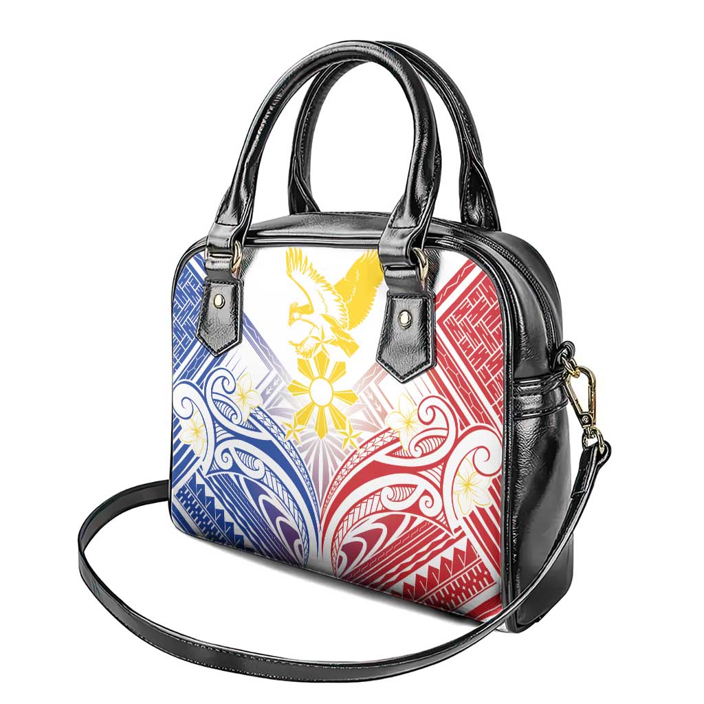 Philippines Tribal Sun Shoulder Handbag Hunting Eagle
