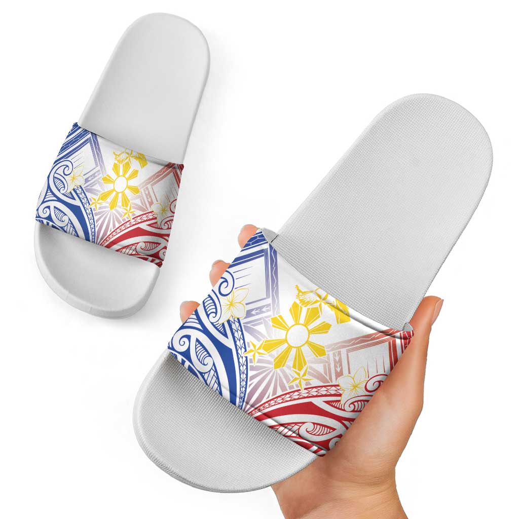 Philippines Tribal Sun Slide Sandals Hunting Eagle