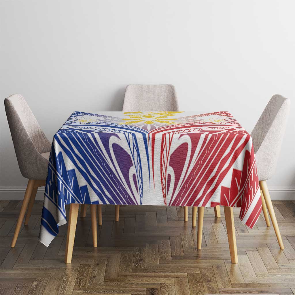 Philippines Tribal Sun Tablecloth Hunting Eagle