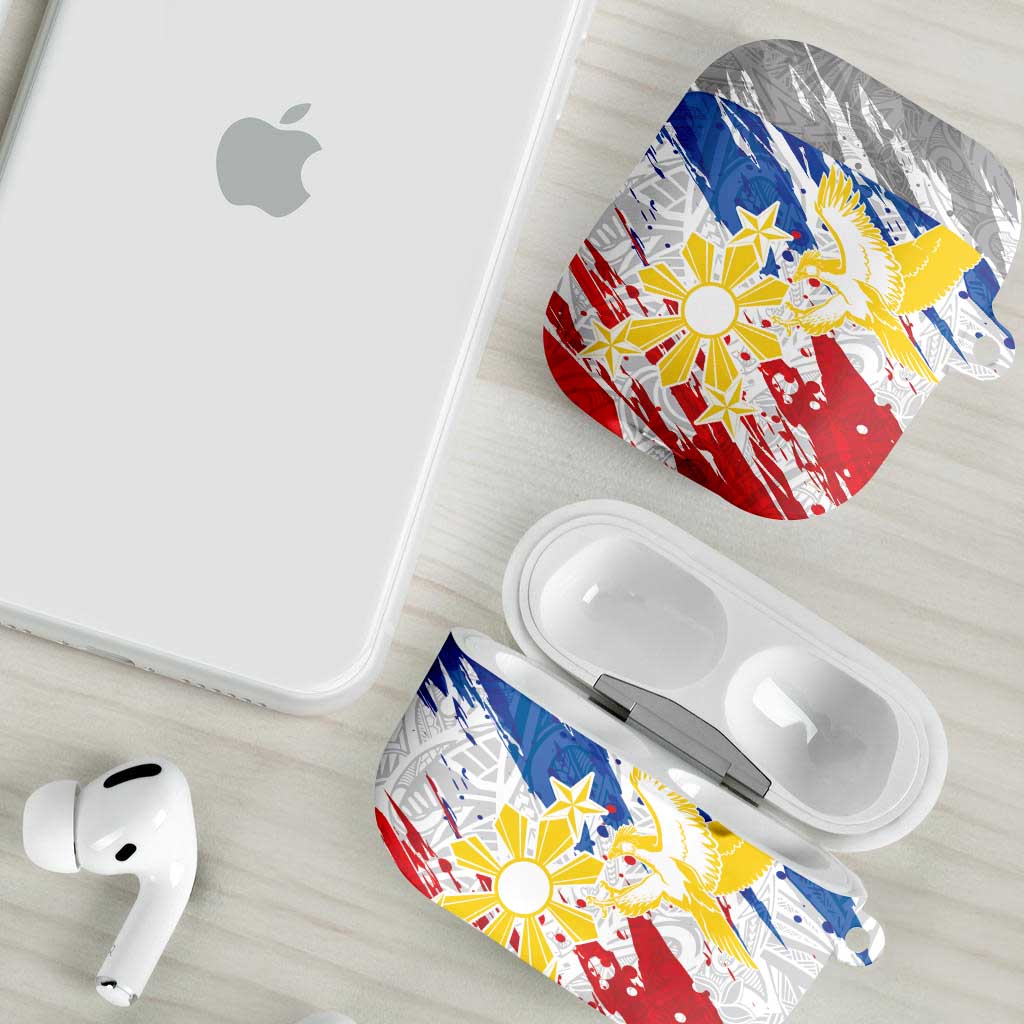 Filipino Sun and Stars AirPods Case Grunge Vibes