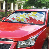 Filipino Sun and Stars Auto Sun Shade Grunge Vibes