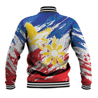 Personalized Filipino Sun and Stars Baseball Jacket Grunge Vibes