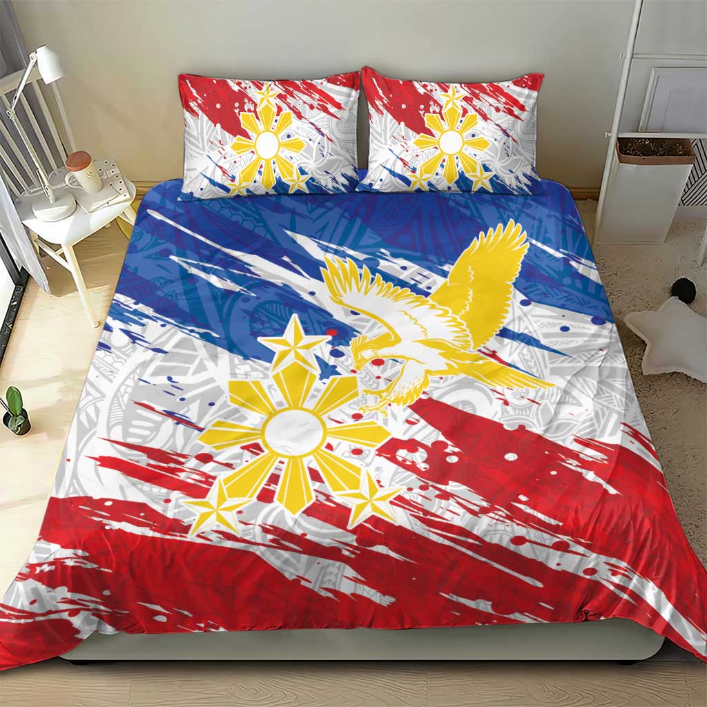 Filipino Sun and Stars Bedding Set Grunge Vibes