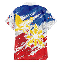 Personalized Filipino Sun and Stars Family Matching Off Shoulder Short Dress and Hawaiian Shirt Grunge Vibes LT7 - Polynesian Pride