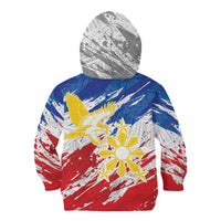 Personalized Filipino Sun and Stars Kid Hoodie Grunge Vibes