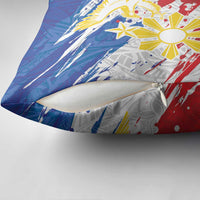 Filipino Sun and Stars Pillow Cover Grunge Vibes
