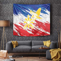 Filipino Sun and Stars Tapestry Grunge Vibes