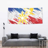 Filipino Sun and Stars Tapestry Grunge Vibes