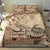 Vaiaso o le Gagana Samoa Bedding Set Siapo Motif Beige