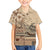 Vaiaso o le Gagana Samoa Hawaiian Shirt Siapo Motif Beige