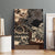 Vaiaso o le Gagana Samoa Canvas Wall Art Siapo Motif Black