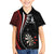 Personalized New Zealand Darts Kid Hawaiian Shirt Kowhaiwhai Whero Koiri - Manaia