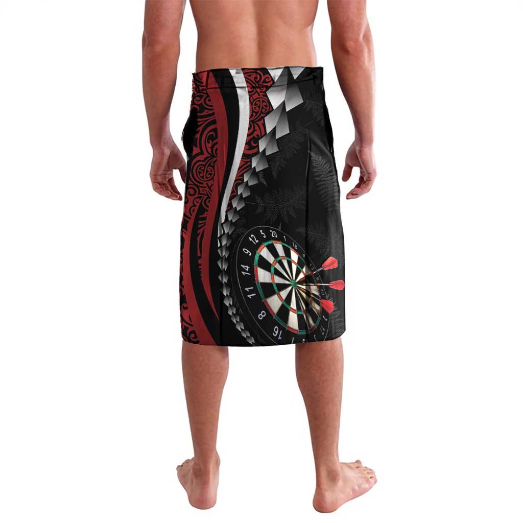 Personalized New Zealand Darts Lavalava Kowhaiwhai Whero Koiri - Manaia