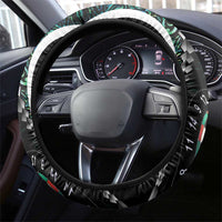 New Zealand Darts Steering Wheel Cover Paua Shell Koiri - Manaia