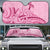 Aotearoa Maori Auto Sun Shade Pink Fern Ribbons - Polynesian Pride