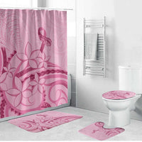 Aotearoa Maori Bathroom Set Pink Fern Ribbons - Polynesian Pride